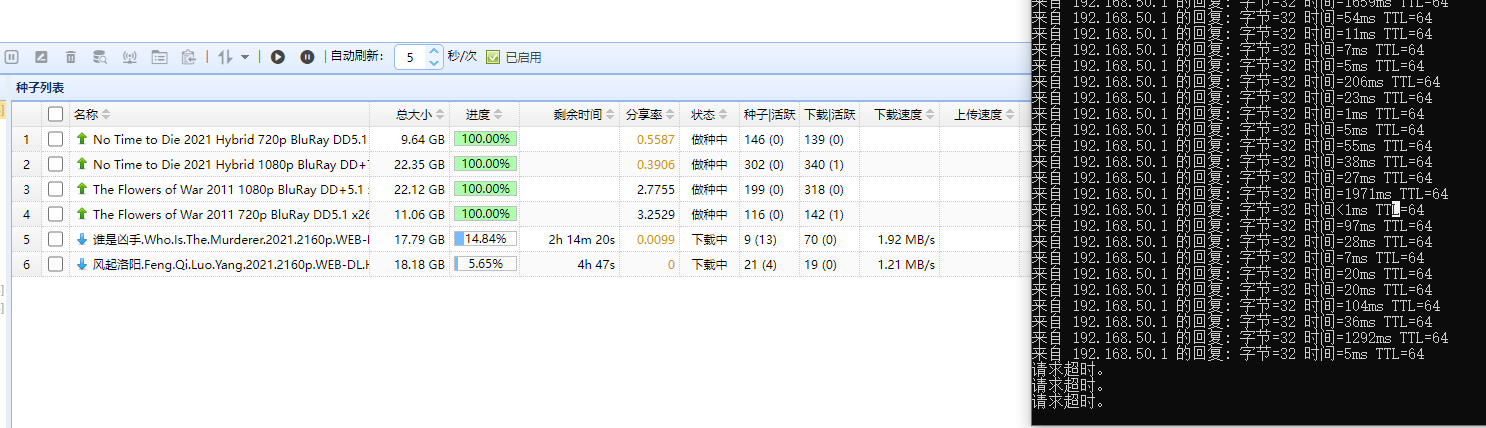 黑裙下载pt路由器延迟高